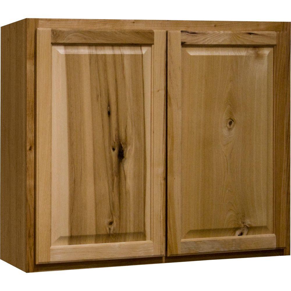 Hampton Bay Hampton Assembled 36x30x12 In Wall Kitchen Cabinet In