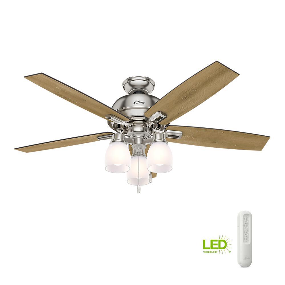 Rustic Oak Ceiling Fans With Lights Ceiling Fans The Home