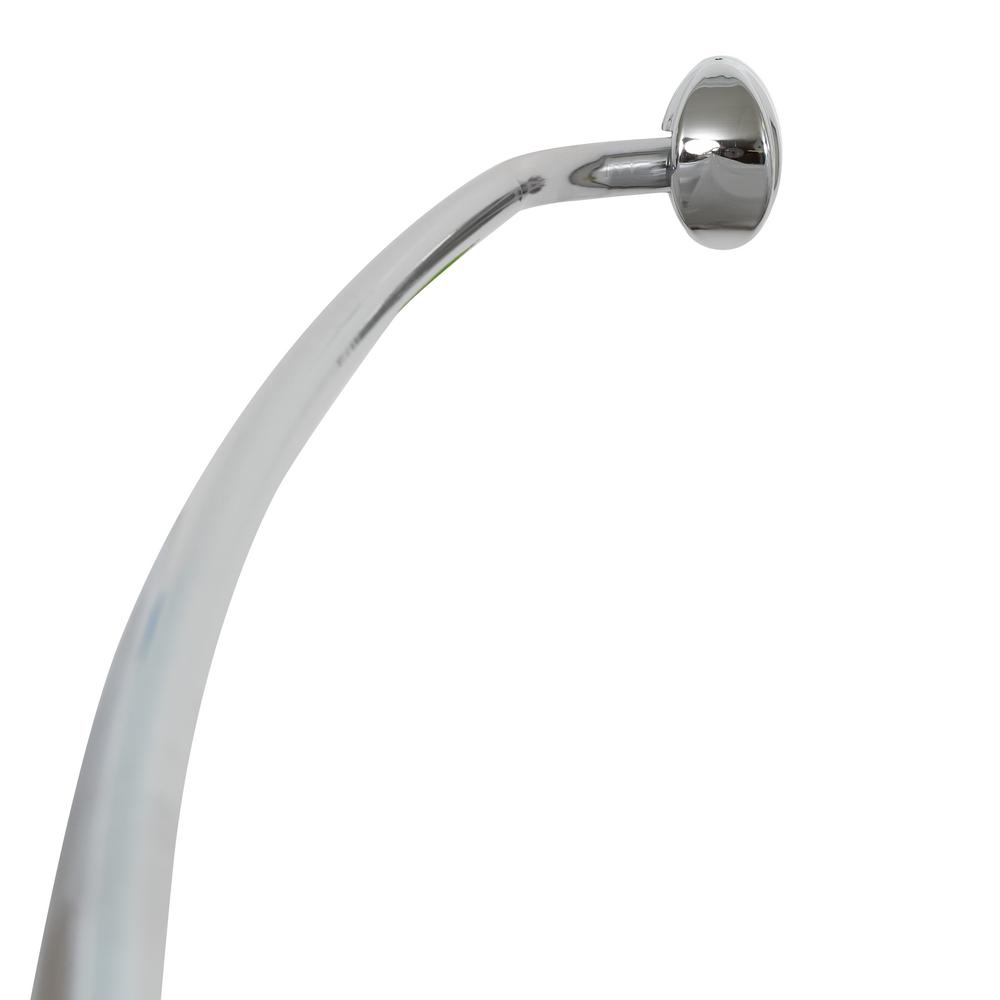 Sku 1004922621 - Neverrusttm 72 Adjustable Curved Tension Shower Curtain Rod
