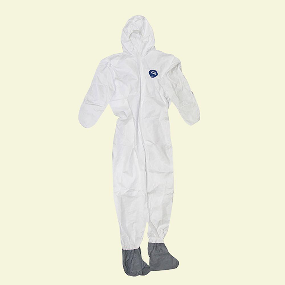TYVEK XXL Coverall with Hood and Boot141242/12HD The Home Depot