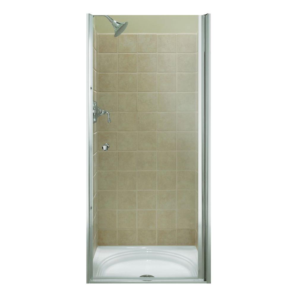 Kohler Fluence 32 3 4 In X 65 1 2 In Semi Frameless Pivot Shower