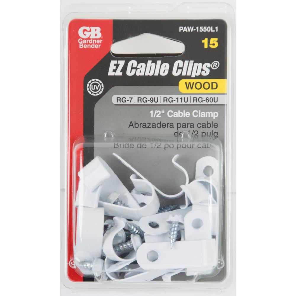 exterior cable clips