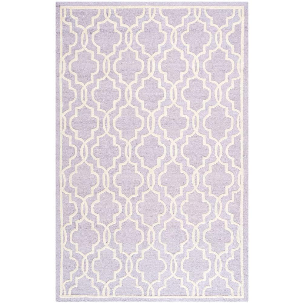 Safavieh Cambridge Lavender/Ivory 4 ft. x 6 ft. Area RugCAM131C4