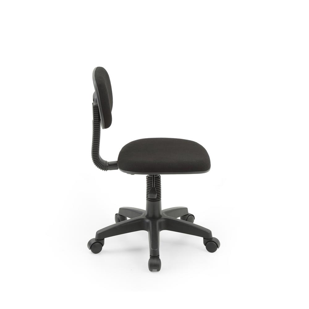 Hodedah Black Task Chair Hi 5004 Black The Home Depot