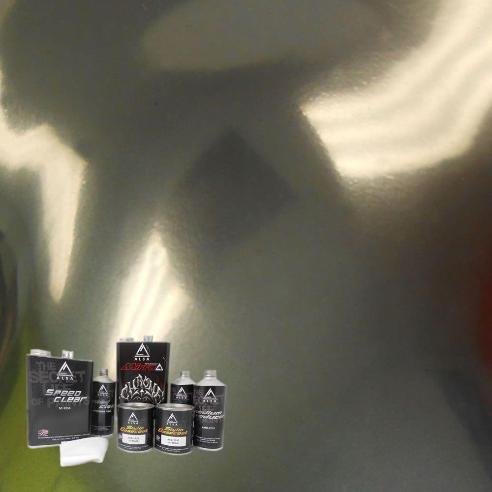 Alsa Refinish Mirrachrome 1 Gal Chrome Paint Kit Mc 101gkit The Alsa Refinish Mirrachrome 1 Gal Chrome Paint Kit