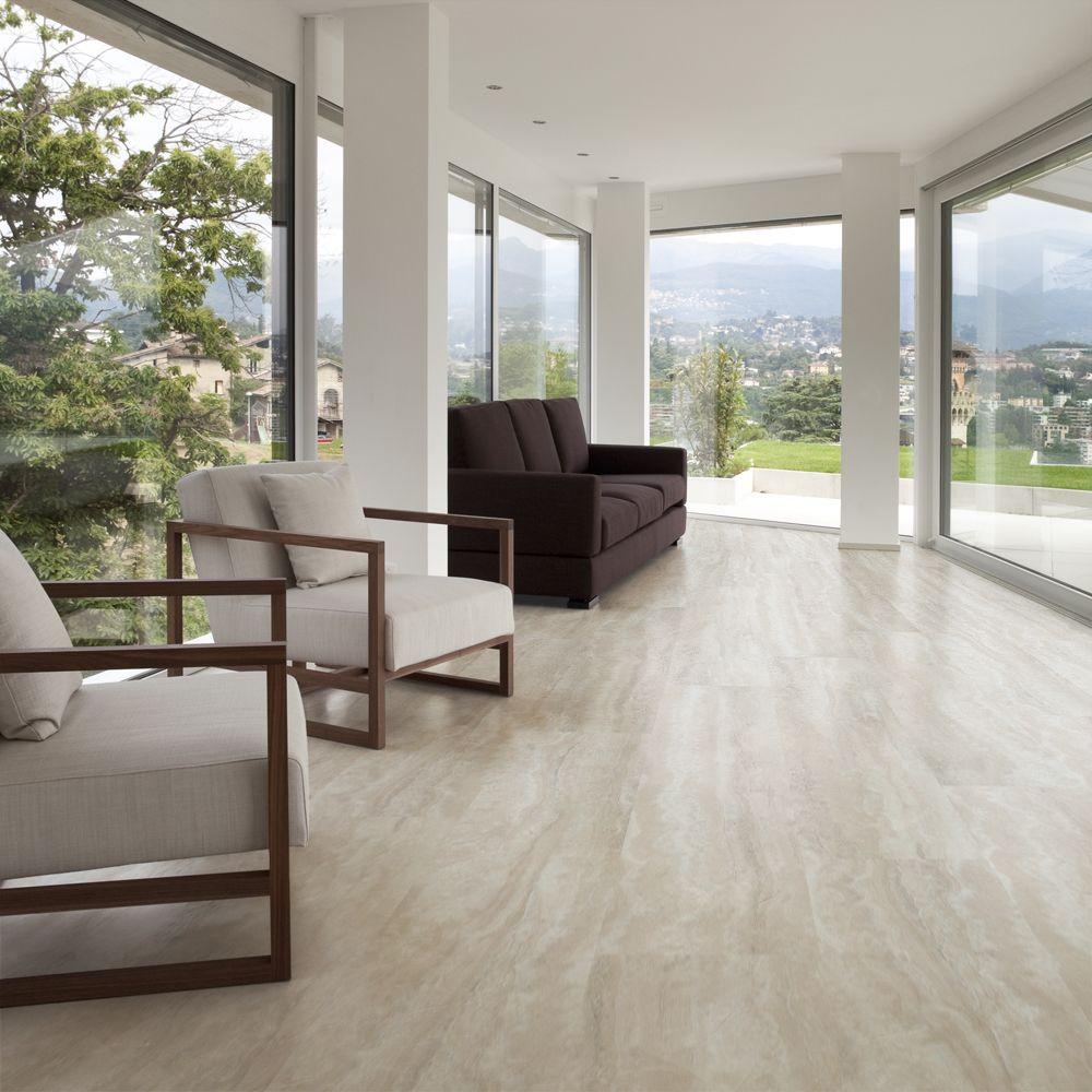 Allure Ultra 12 In W X 23 82 L Aegean Travertine White Luxury Aegean Travertine White