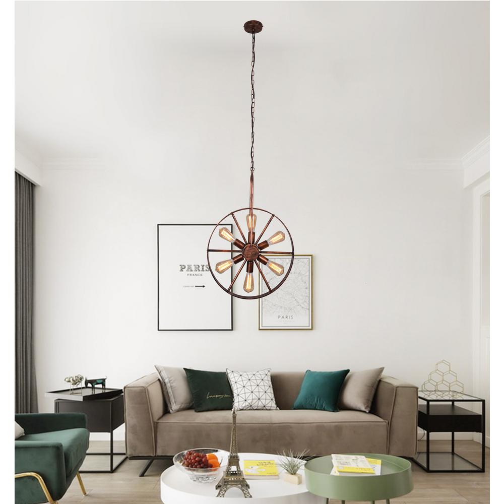 Warehouse Of Saralin 6 Light Rustic Copper Chandelier Cydd315 The Home Depot - Saralin 6 Light Rustic Wagon Wheel Chandelier Warehouse Of Saralin 6 Light Rustic Copper Chandelier Cydd315 The Home Depot - Saralin 6 Light Rustic Wagon Wheel Chandelier