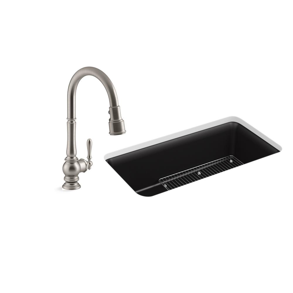 cm1 kohler undermount matte kitchen