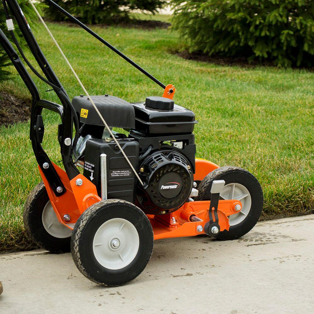 Powermate Lawn Edger Gas Curb Hopping 4stroke OHV Engine Bevel