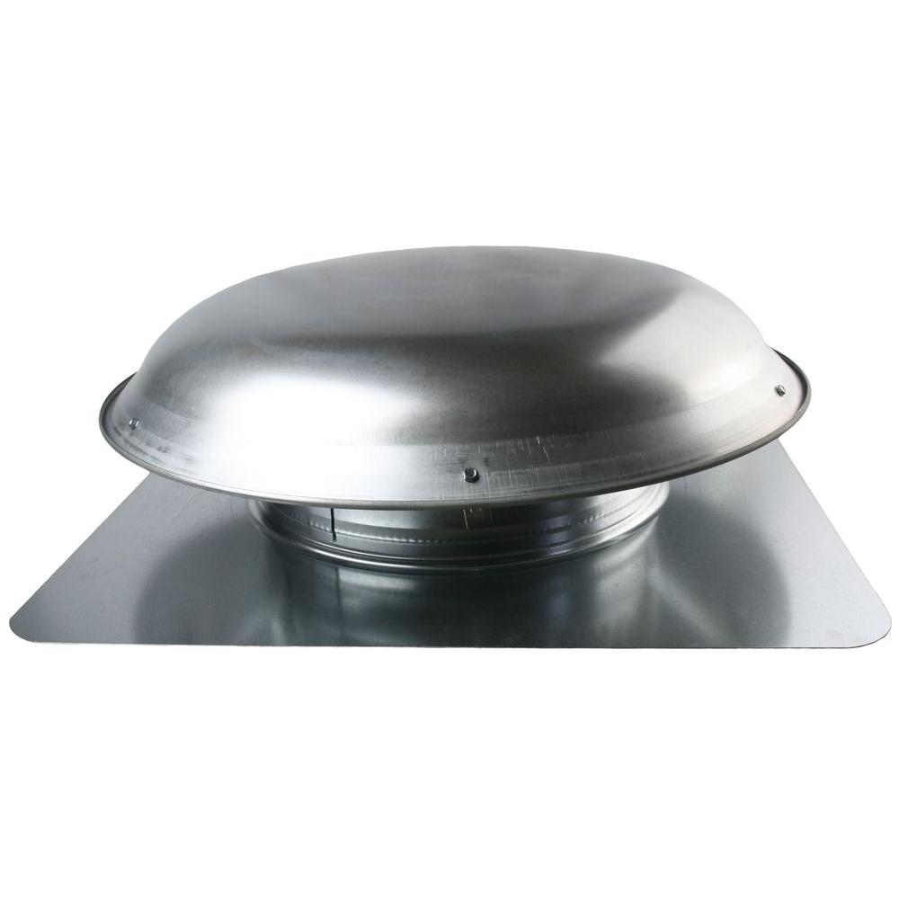 Ventamatic 1080 CFM Mill Galvanized Steel Power Attic Roof Ventilator