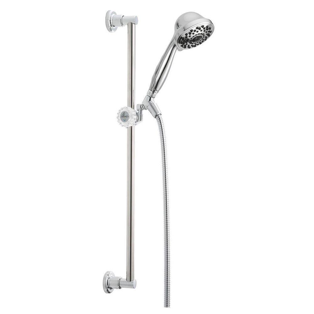 Delta 7Spray Slide Bar Hand Shower in Chrome51701 The Home Depot