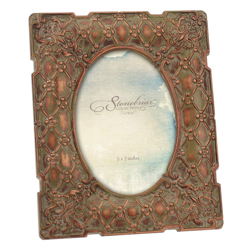 Stonebriar Collection 1 Opening 5 In X 7 Gold Weathered Vintage Stonebriar Collection 1 Opening 5 In X 7 Gold Weathered Vintage Inspired