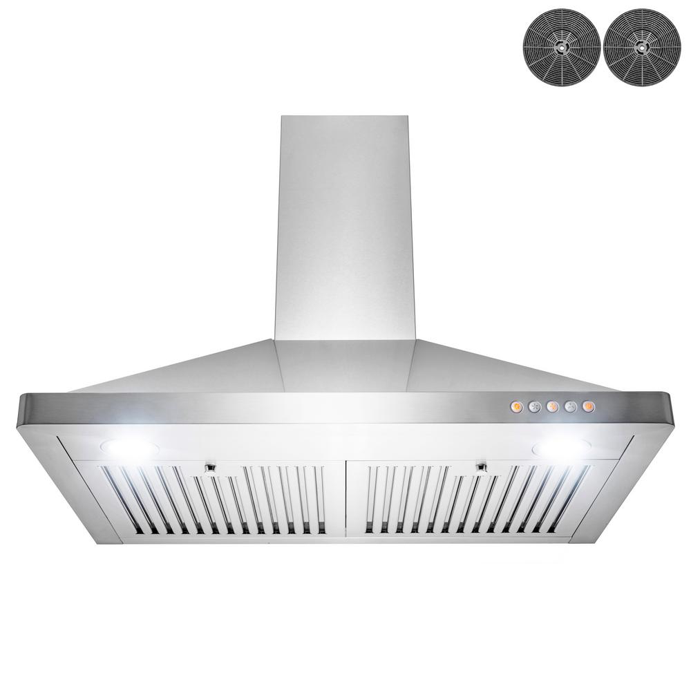 Golden Vantage 30 in. Convertible Stainless Steel Wall Mount Range Hood
