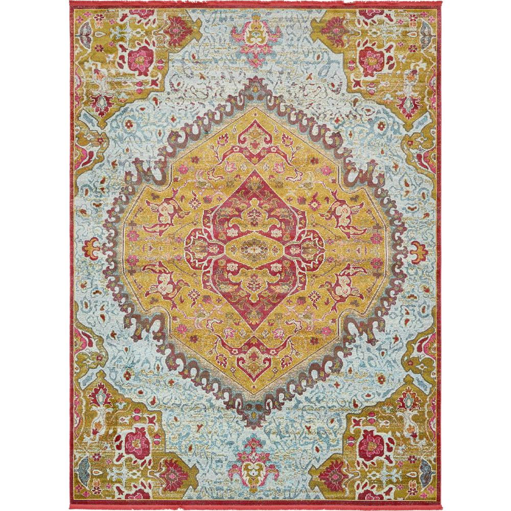 Unique Loom Havana Gold 10 ft. x 13 ft. Area Rug3139563 The Home Depot