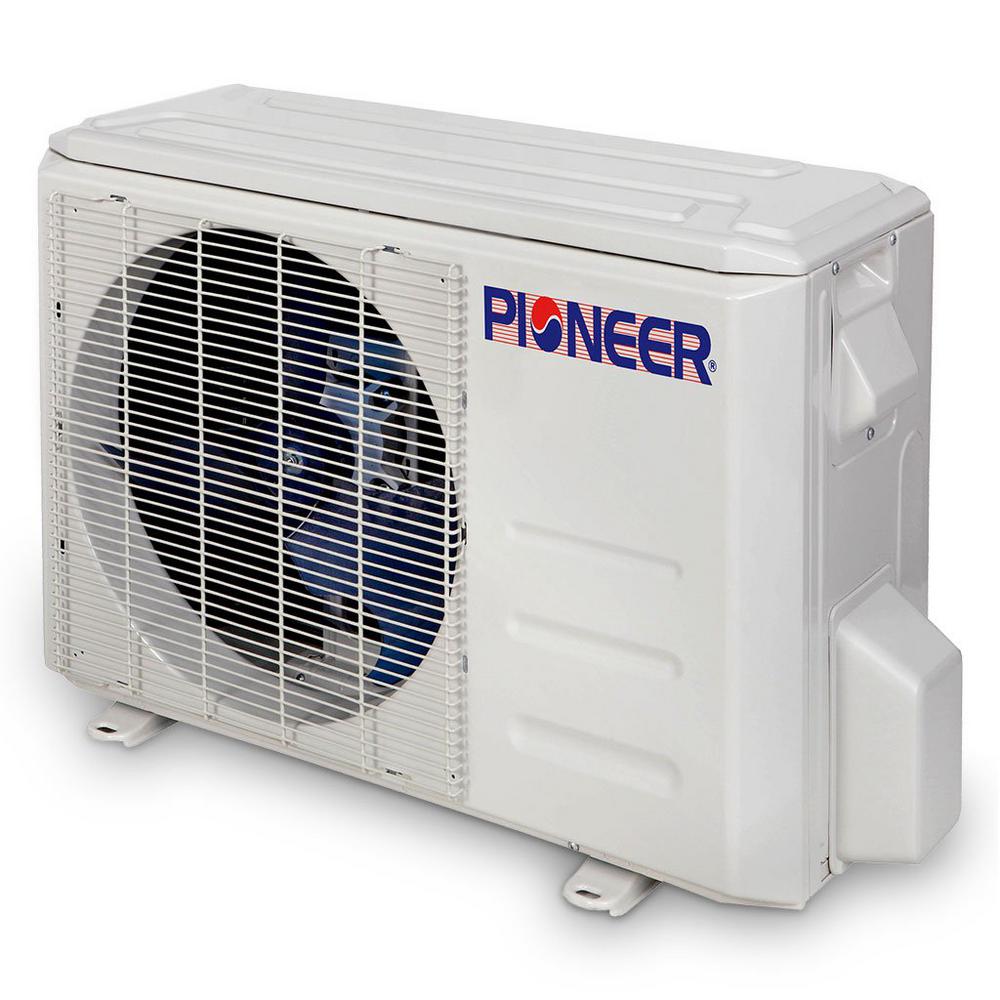Pioneer 12 000 Btu 1 Ton 19 Seer Ductless Mini Split Air Conditioner Heat Pump Variable Speed Dc Inverter System 110 120v Wys012amfi19rl 16 The Home Depot