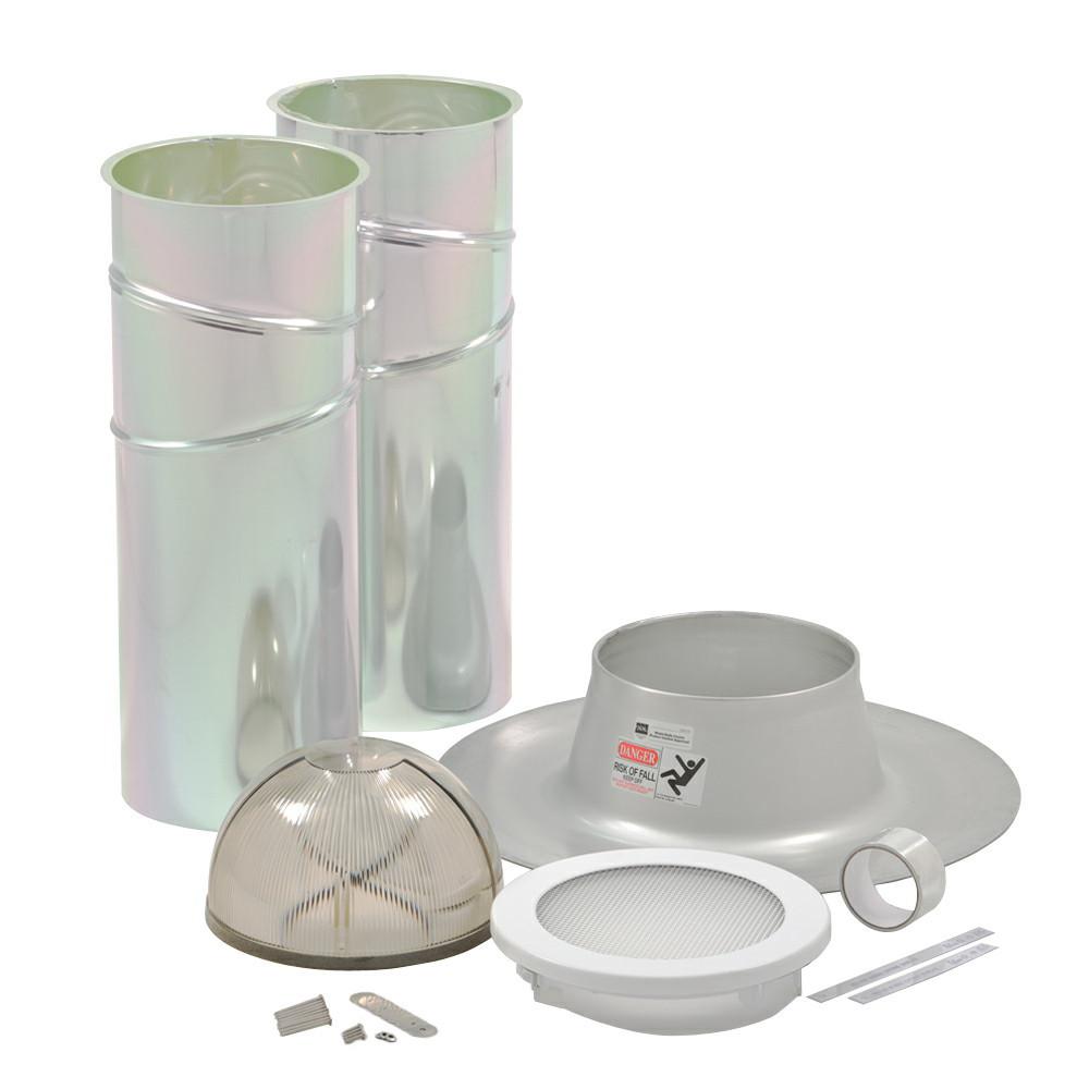 ODL 10 in. Severe Weather Tubular Skylight with Seamless Aluminum