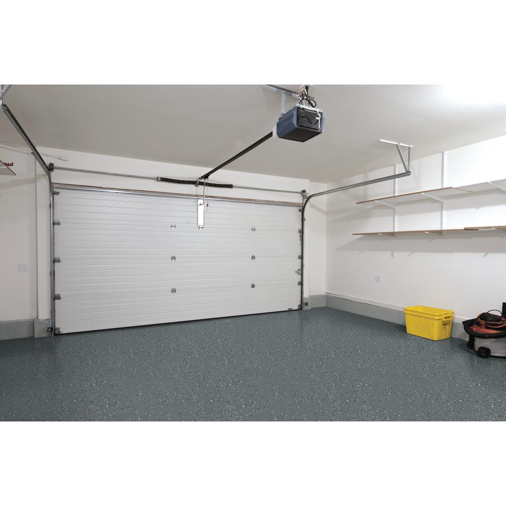 Rust Oleum Rocksolid 76 Oz Dark Gray Polycuramine 1 Car Garage
