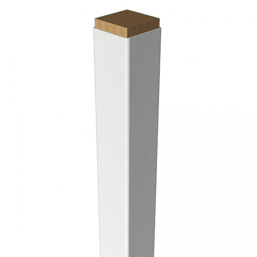 thumbnail interactive-video image 1 of Trex 4x4 White Post Sleeve – 39 Inch, For Wrapping Posts (WT040439APS) 1 of 6
