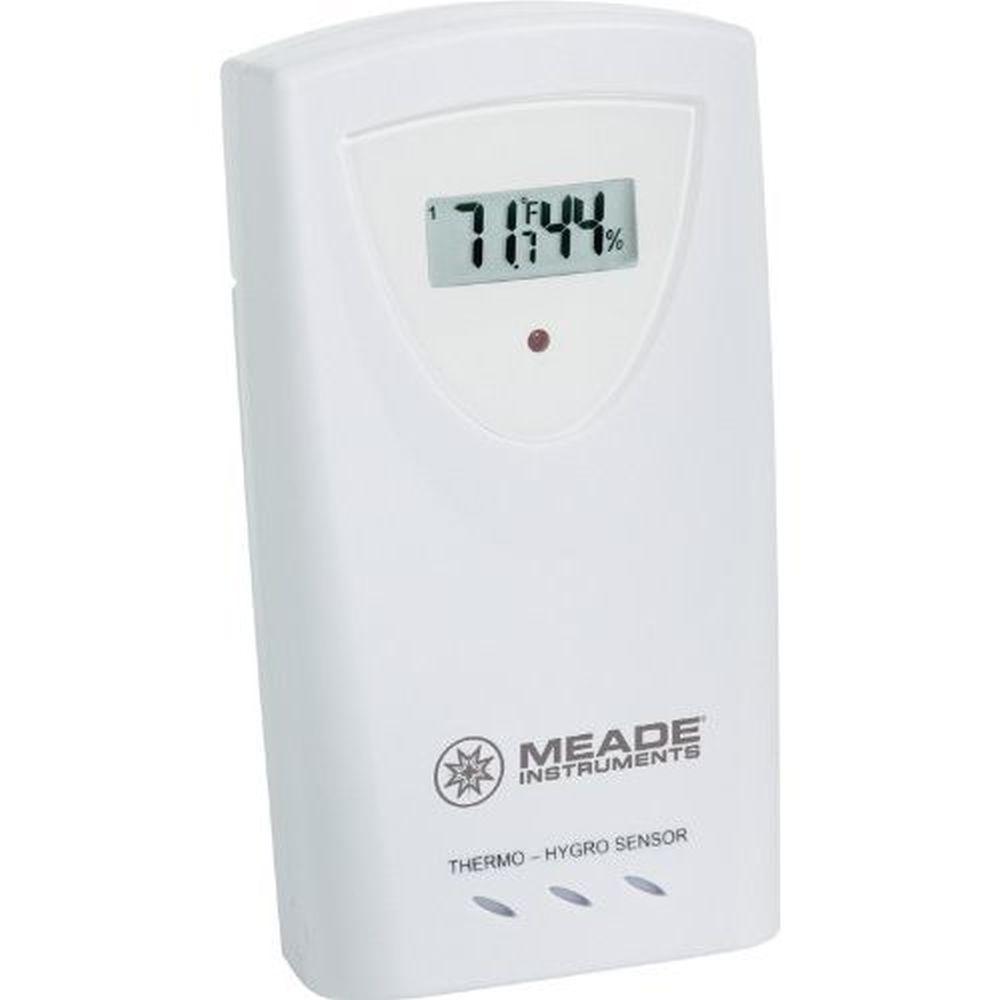 Meade Wireless Long Range Remote Temperature 5 Channel Sensor With Wireless Long Range Remote Temperature 5 Channel Sensor With Lcd Display