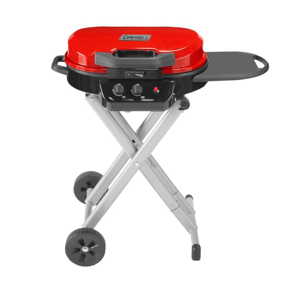 coleman roadtrip grill red