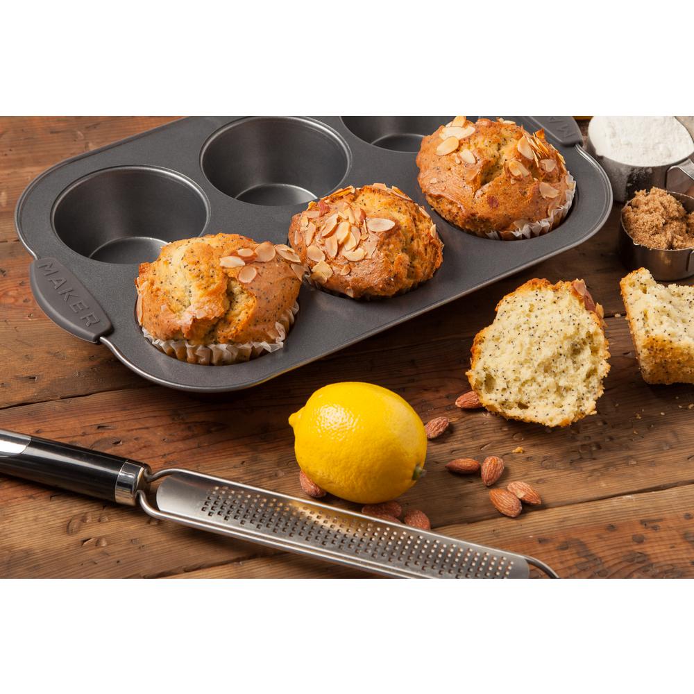 IRIS Maker Homeware 6Cup Jumbo Muffin Pan591958 The Home Depot
