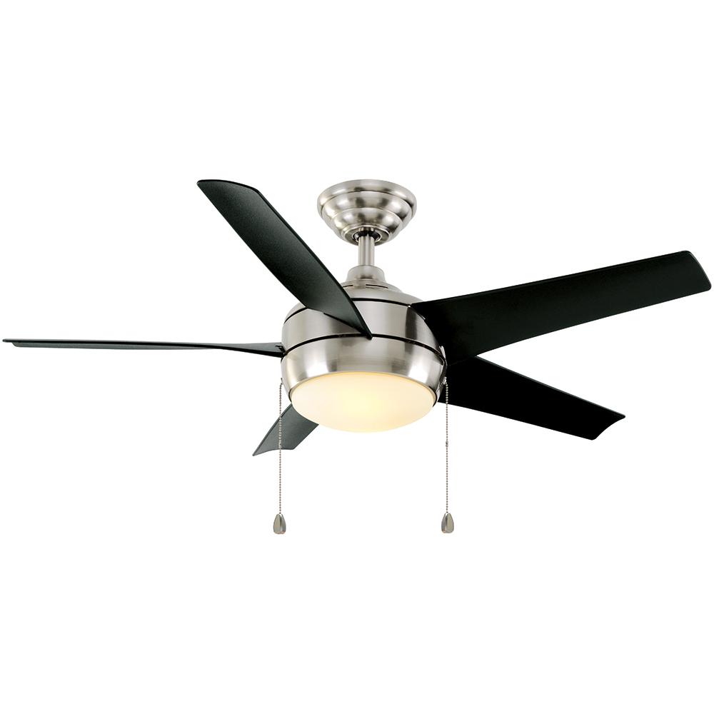 Home Decorators Collection Windward 44 In Led Brushed Nickel Home Decorators Collection Windward 44 In Led Brushed Nickel Ceiling Fan With Light Kit