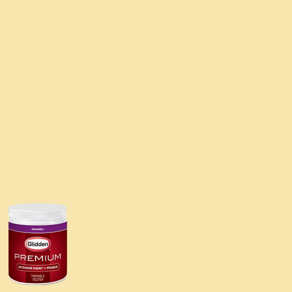 Glidden Premium 8 Oz Hdgy31d Chic Yellow Eggshell Interior Paint Glidden Premium 8 Oz Hdgy31d Chic Yellow Eggshell Interior Paint Sample With Primer