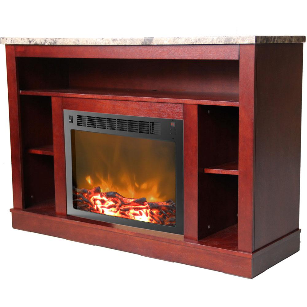 Cambridge Seville 47 in. Electric Fireplace in MahoganyCAM50211MAH