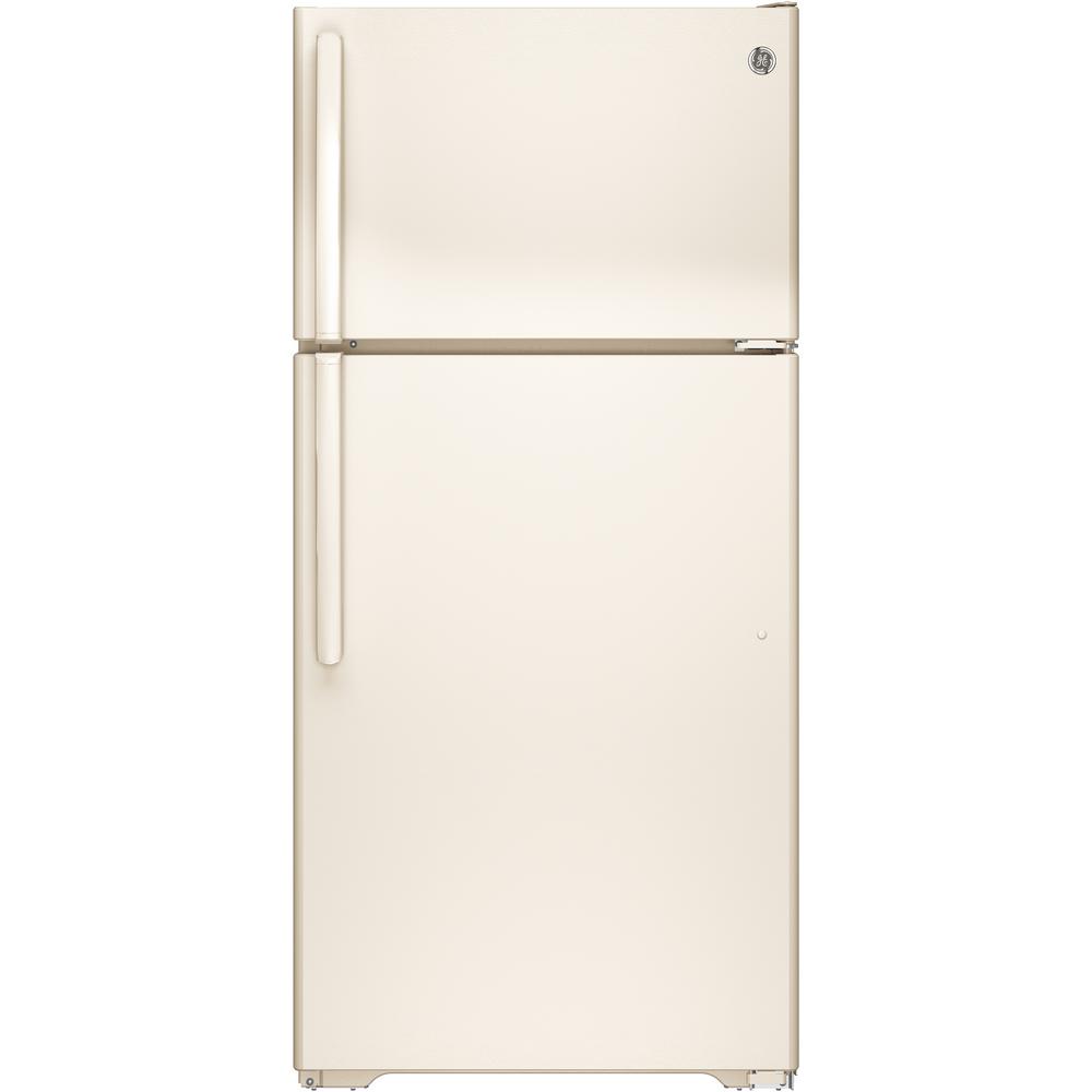 Hotpoint 14.6 cu. ft. Top Freezer Refrigerator in BisqueHPS15BTHRCC The Home Depot