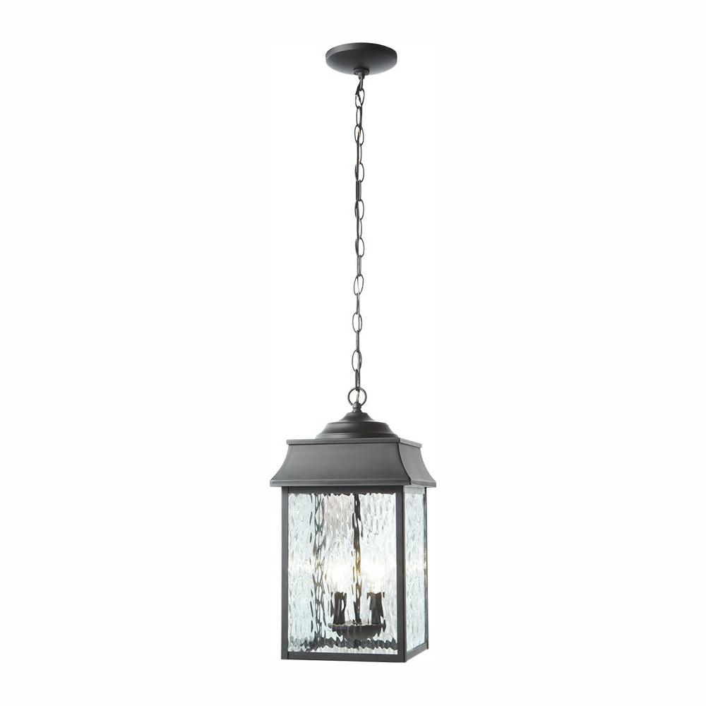  Home Decorators Collection McCarthy  1 Light Bronze Outdoor 