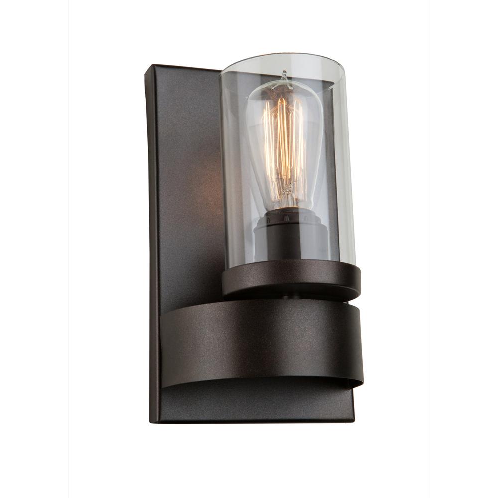 ARTCRAFT Menlo Park 1-Light Oil Rubbed Bronze Sconce