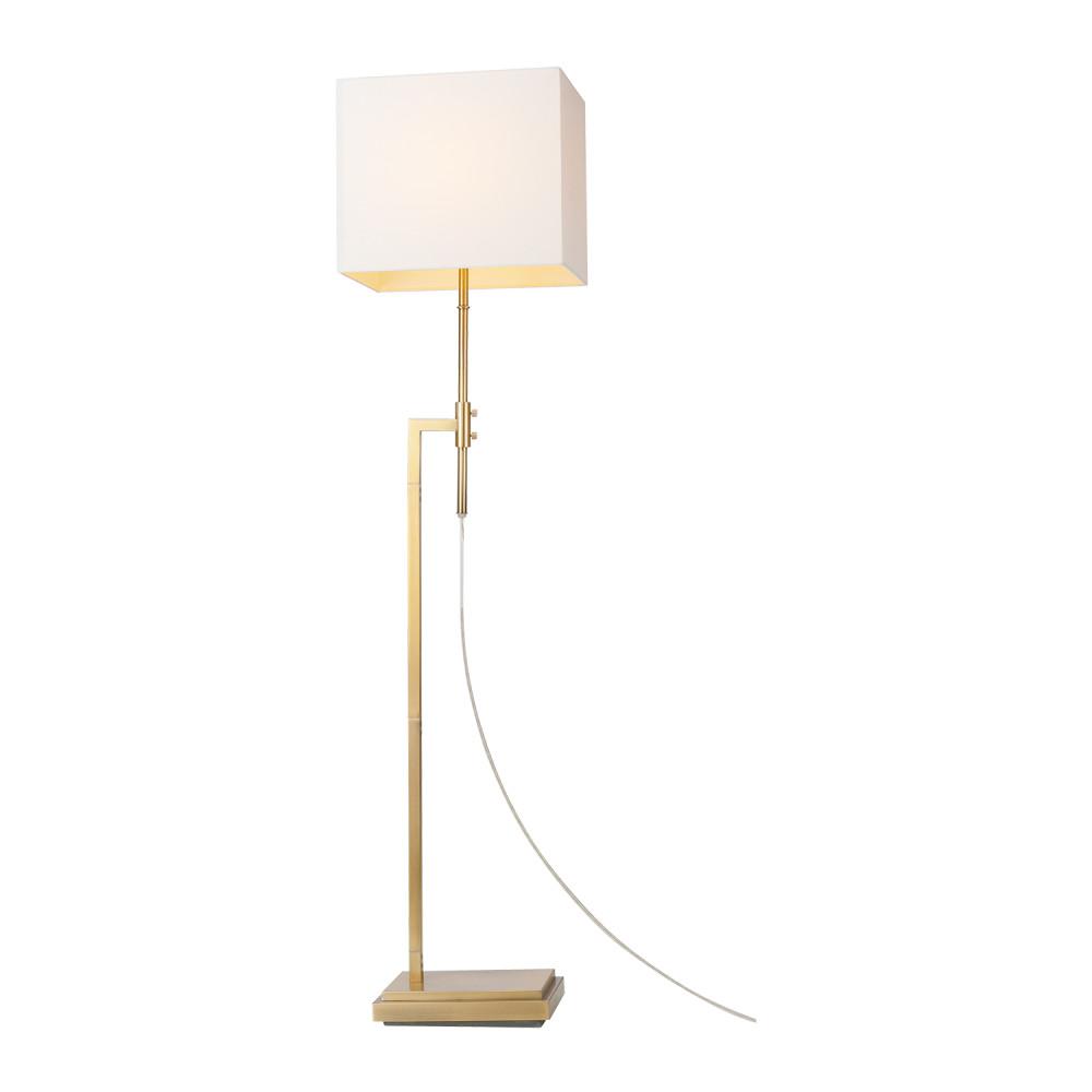 tall gold floor lamp