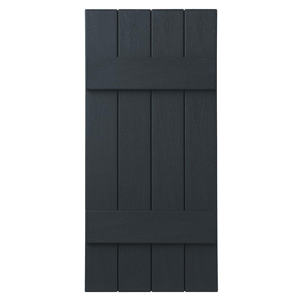 Ply Gem 15 In X 35 In Vinyl 4 Board Closed Board And Batten