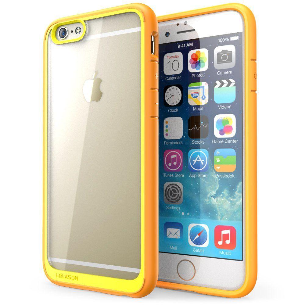 I Blason Halo Series 4 7 In Case For Apple Iphone 6 6s Clear Orange Iphone6 4 7 Halo Clear Orange The Home Depot