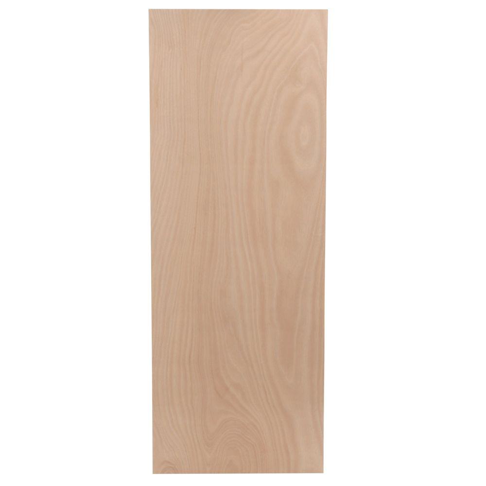 JELDWEN 30 in. x 80 in. Unfinished Flush Hardwood JELDWEN 30 in. x 80 in. Unfinished Flush Hardwood