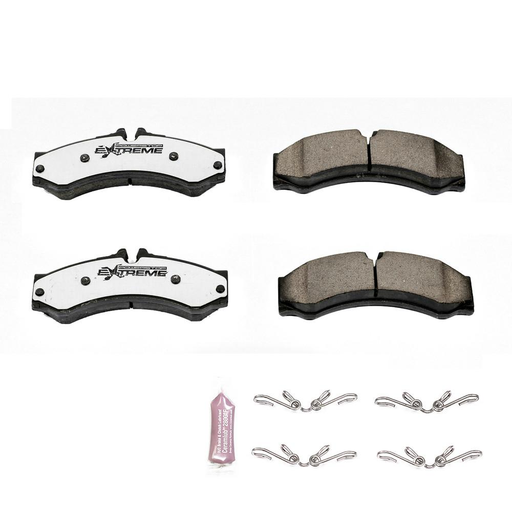 Power Stop Truck & Tow Severe Duty Brake Pad & Hardware Kit FrontZ36