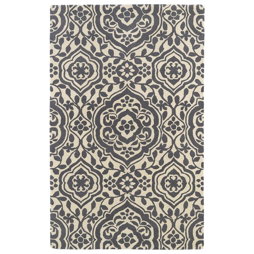 Kaleen Evolution Grey 3 Ft X 5 Area Rug Evl04 75 The Evolution Grey 5 Ft X 7 9 In Area Rug