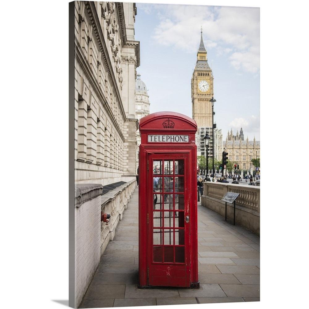 Telephone Booth And Big Ben Westminster London England Uk By Circle Capture Canvas Wall Art - Tempered Glass Wall Art Uk Telephone Booth And Big Ben Westminster London England Uk By Circle Capture Canvas Wall Art - Tempered Glass Wall Art Uk