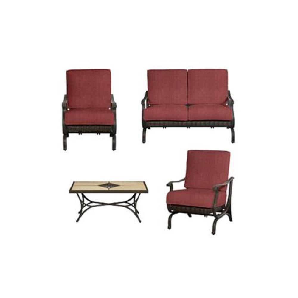 Hampton Bay Pembrey 4 Piece All Weather Wicker Patio Conversation Set With Peacock Java Cushions Brickseek - Hampton Bay Universal 4 Piece Conversation Set Patio Cover Hampton Bay Pembrey 4 Piece All Weather Wicker Patio Conversation Set With Peacock Java Cushions Brickseek - Hampton Bay Universal 4 Piece Conversation Set Patio Cover