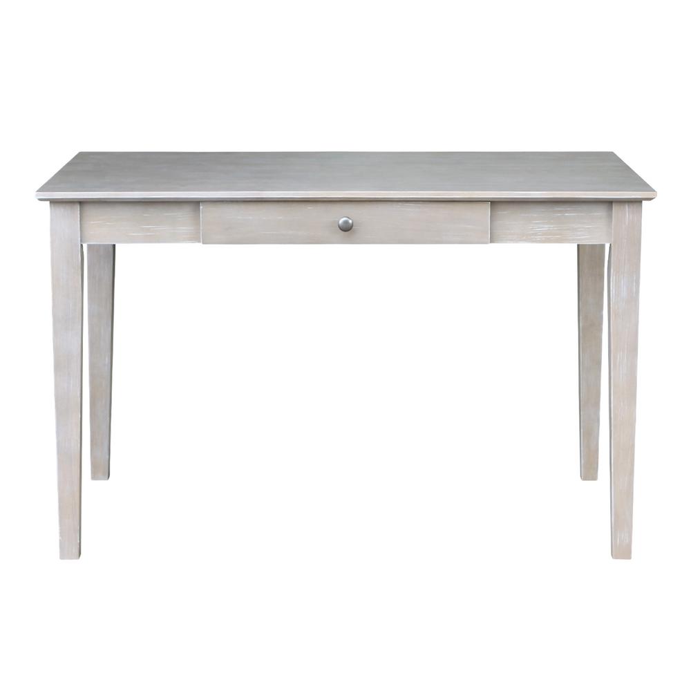 International Concepts Weathered Gray Taupe Staci 3 Piece Office Weathered Gray Taupe Staci 3 Piece