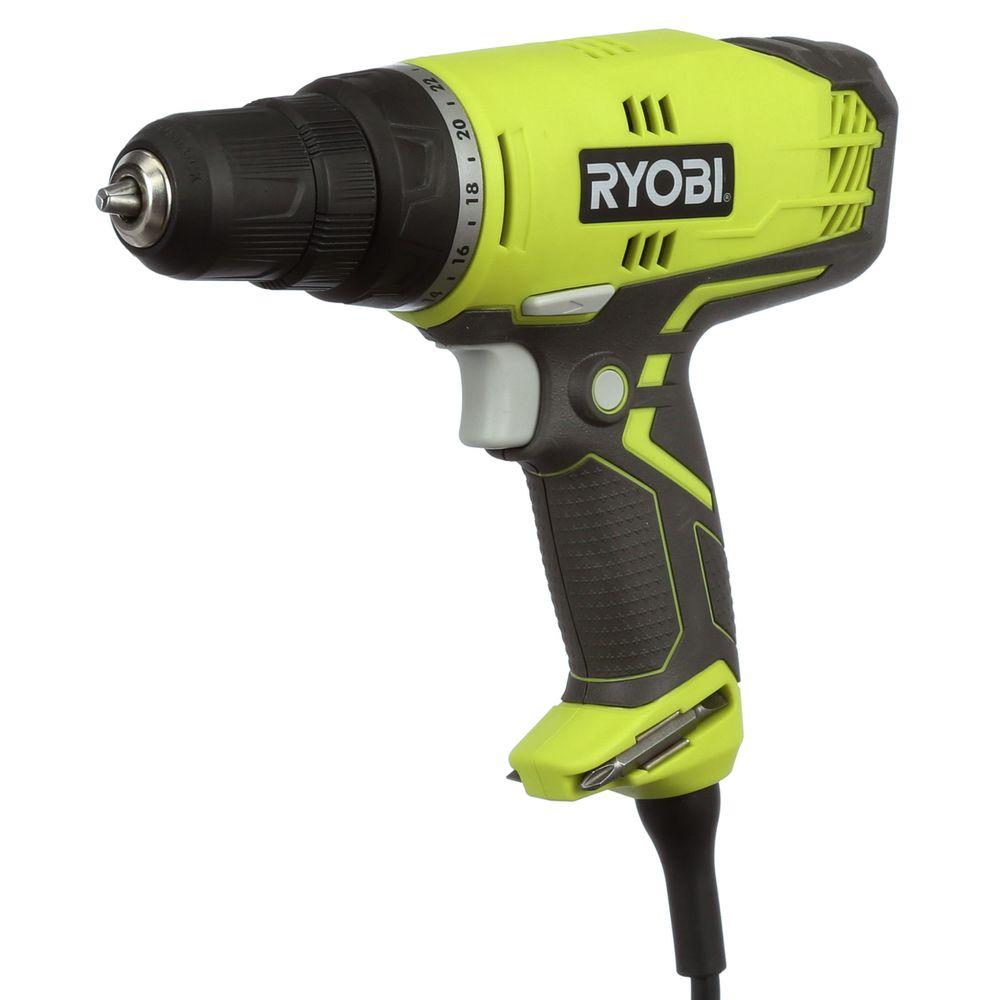 Ryobi 5.5Amp 3/8 in. Variable Speed Reversible Compact Clutch Driver