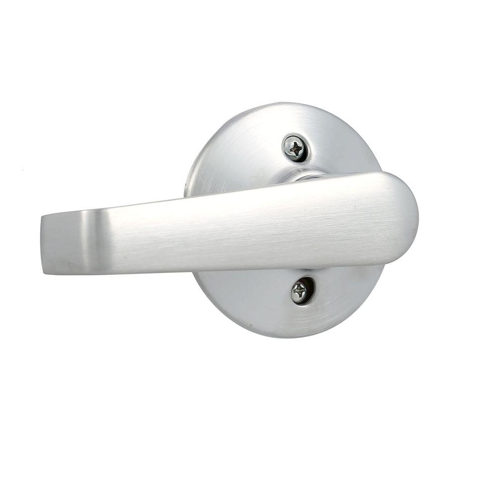 Schlage Elan Satin Nickel Light Commercial Keyed Entry Door LeverF51A ELA 626 The Home Depot