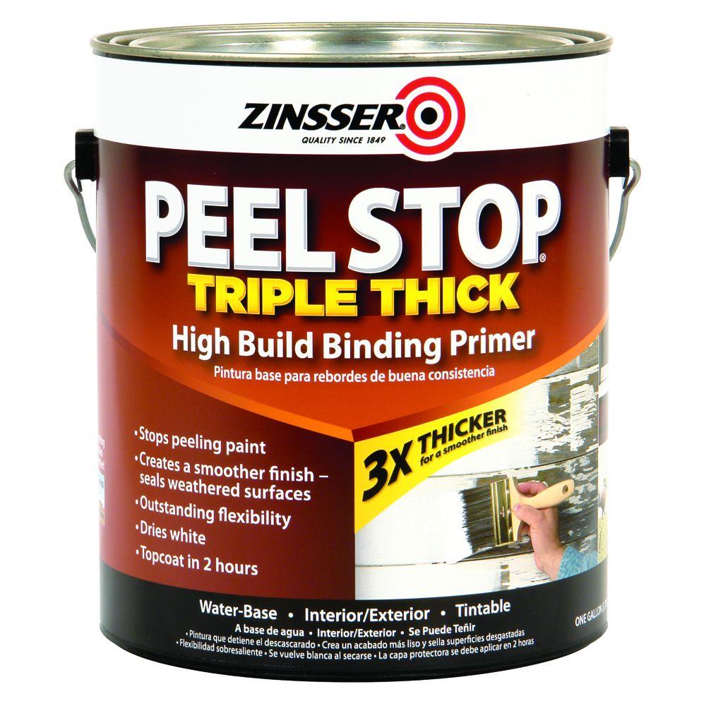 Zinsser Peel Stop 1 Gal White Triple Thick Interior Exterior High