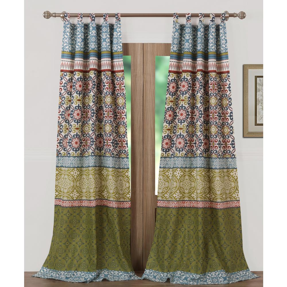 Oriental Curtains Drapes Window Treatments The Home Depot