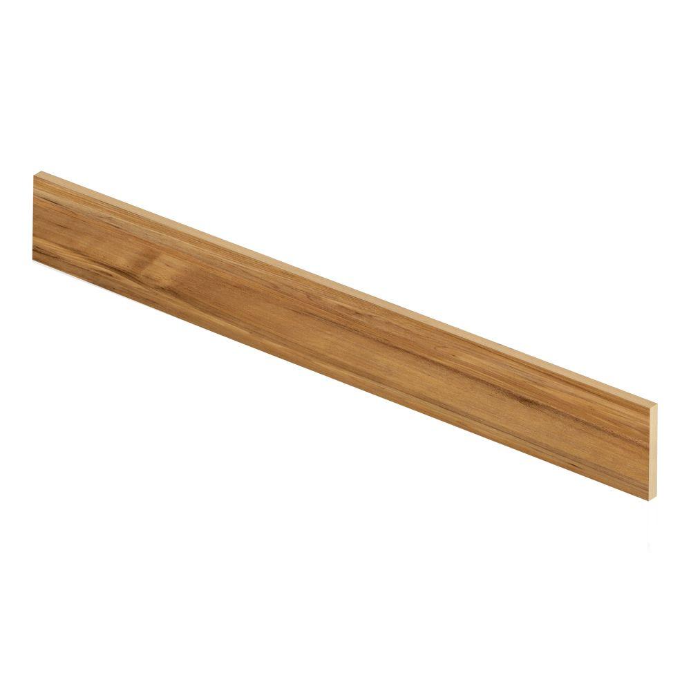 Cap A Tread Rustic Maple Honeytone 94 In Long X 1 2 Deep 7 3 Rustic Maple Honeytone 94 In Long X 1 2 Deep 7 3 8 Height Vinyl Riser To Be Used With Cap A Tread