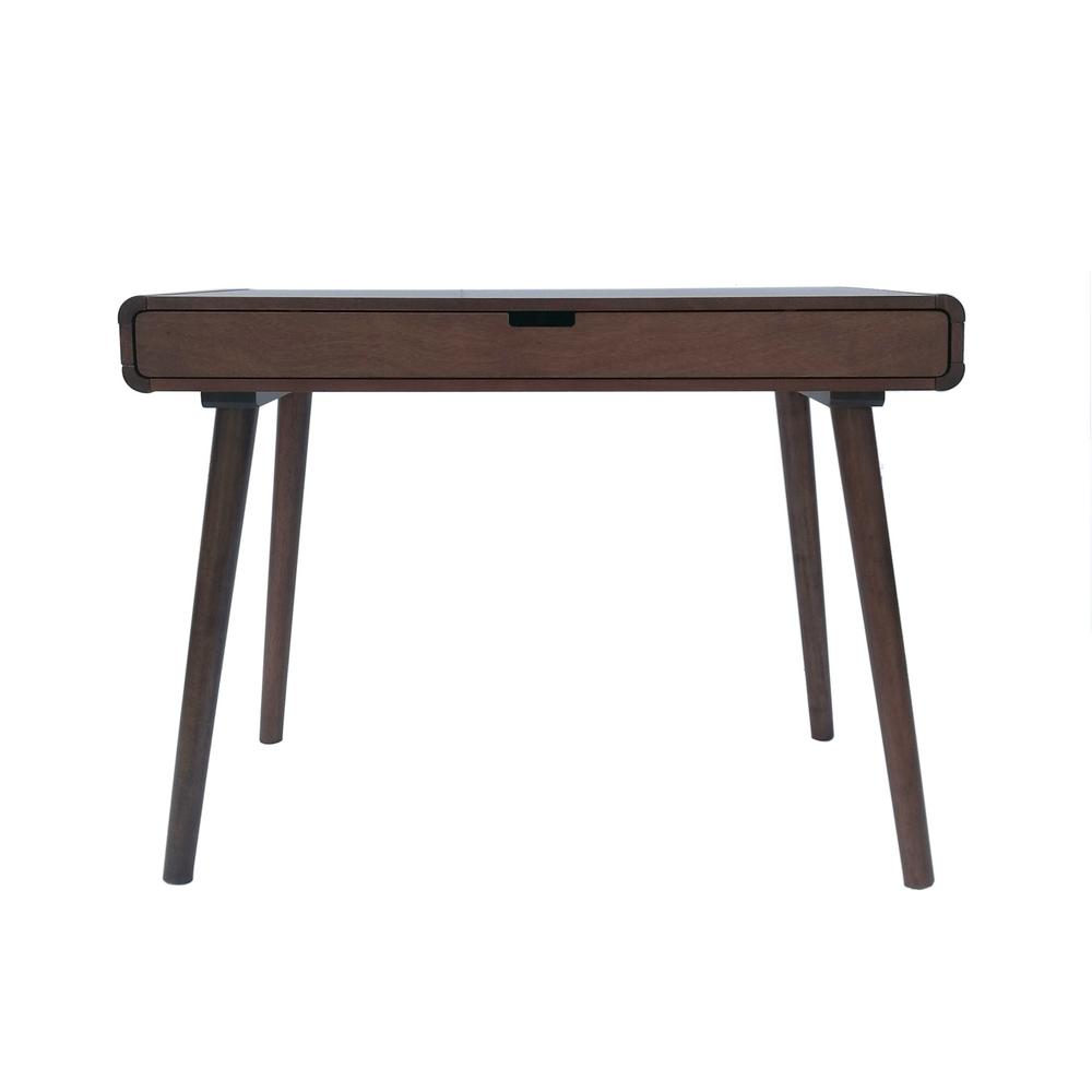 Manhattan Comfort Kalmar Dark Brown L Shaped Office Desk With Kalmar Dark Brown L Shaped Office Desk
