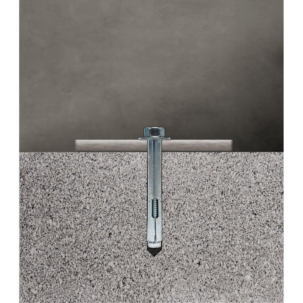 Quantity: 50 pcs 3//8 x 1 7//8 Sleeve Anchors//Rod Hanger//Steel//Zinc
