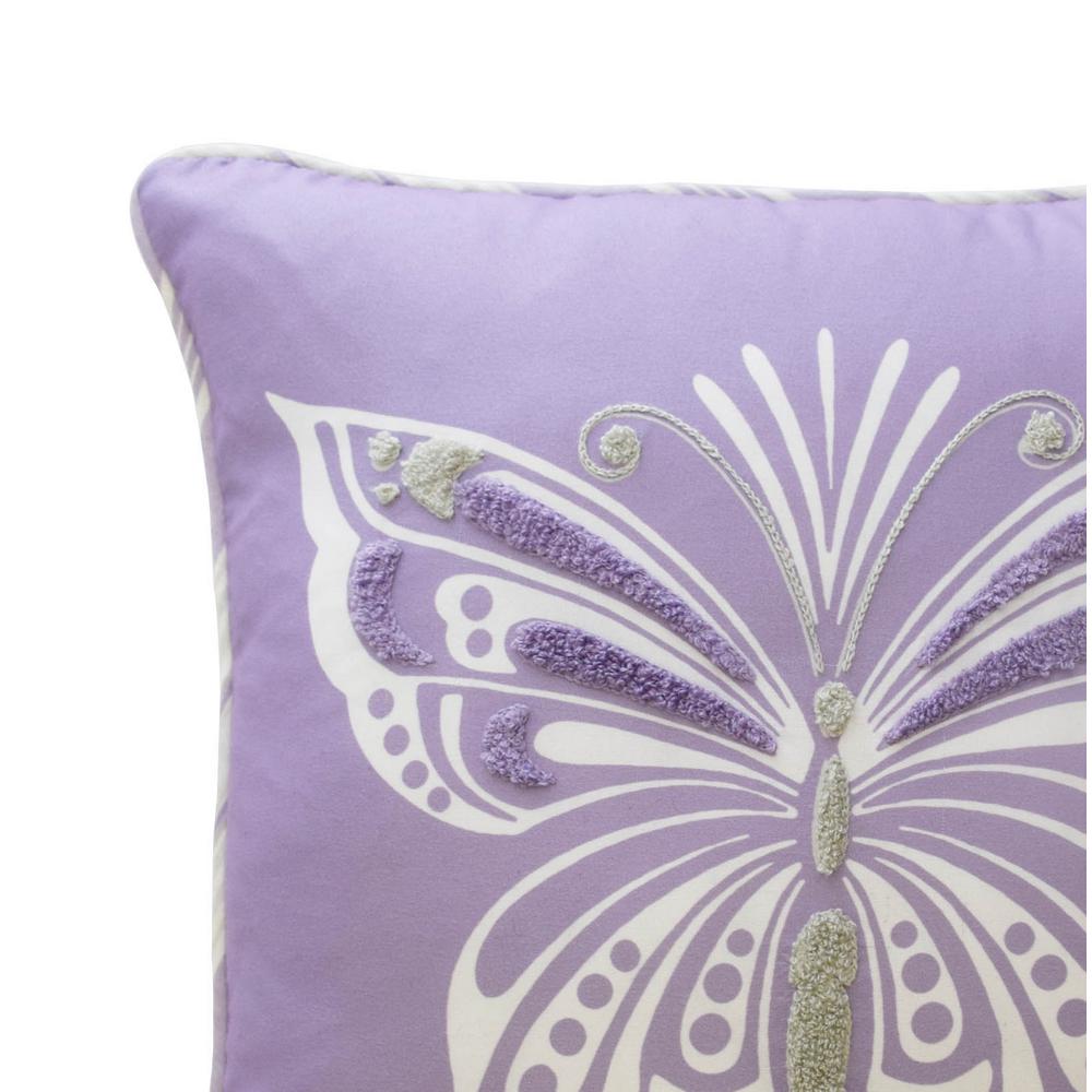 Waverly Ipanema Purple Striped Polyester 15 In X Throw Waverly Ipanema Purple Striped