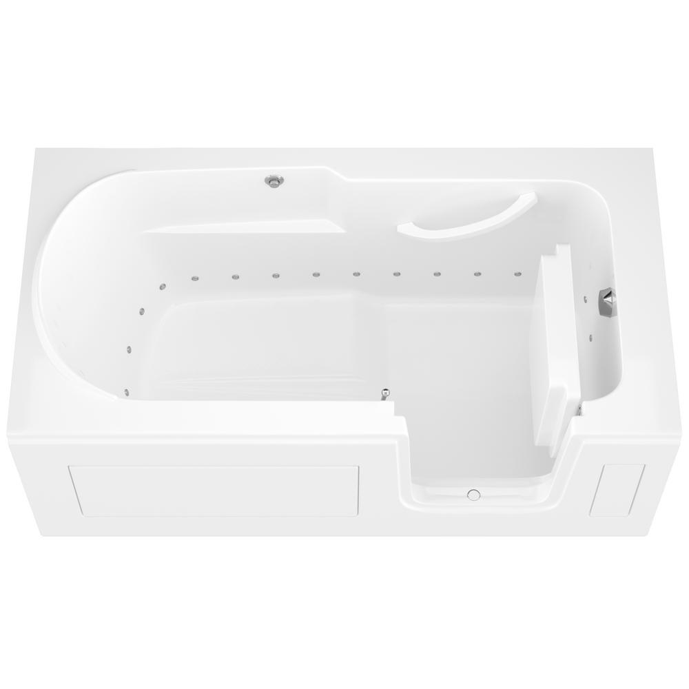 Universal Tubs HD Series 30 in. x 60 in. Right Drain StepIn WalkIn
