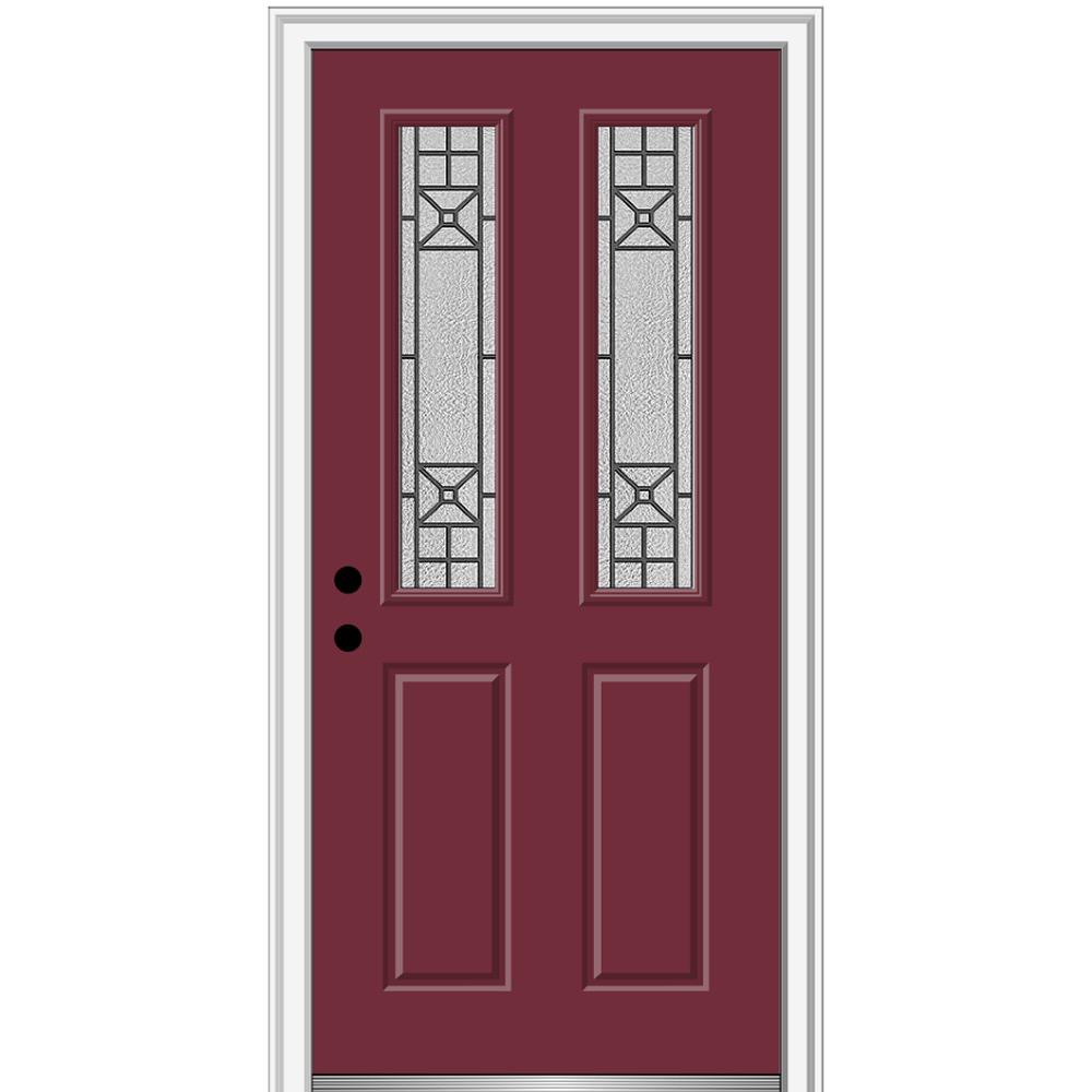 MMI Door 30 in. x 80 in. Courtyard RightHand 2Lite